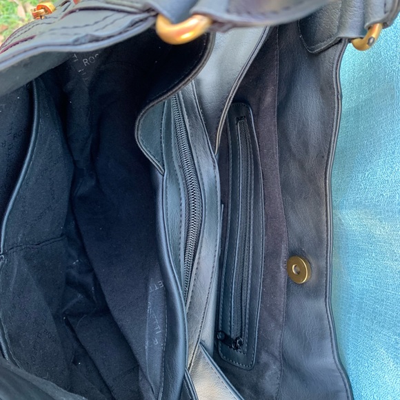 Rossetti Leather Satchel Handbag - Picture 6 of 6